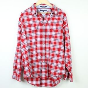 VTG Tommy Hilfiger button down dress shirt size XL